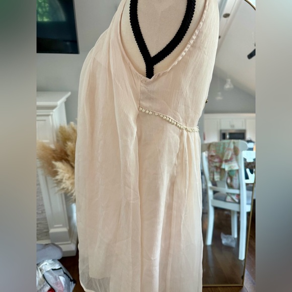 Altar'd State Cream Mini Dress or Tunic New with Tags - Picture 6 of 9
